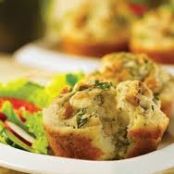 Polenta Muffins with Fresh Herbs