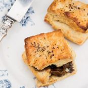 Black Pepper Biscuits with Bourbon-Molasses Butter