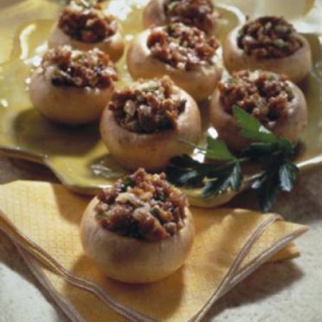 Microwave Stuffed Mushrooms