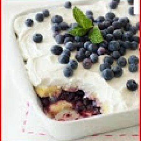 Lemon Blueberry Tiramisu