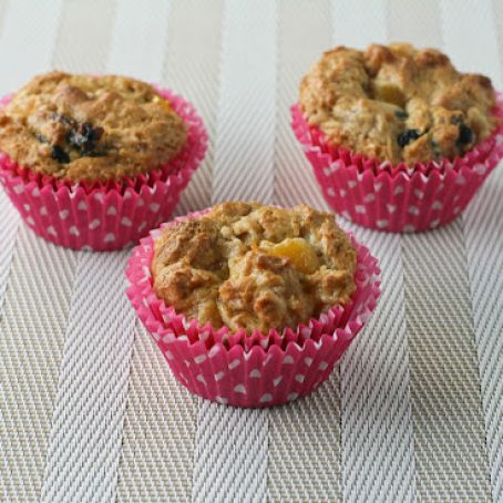 Apricot-Cherry Muffins