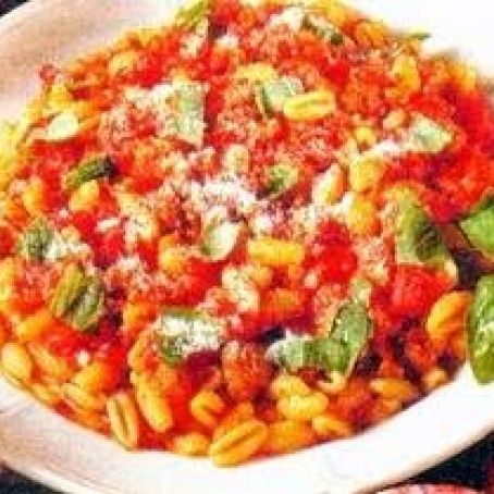 Malloreddus al Pomodoro