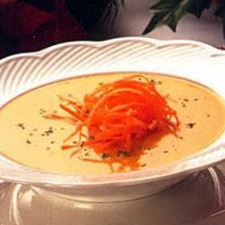 CREMA DE ZANAHORIA A LA NARANJA
