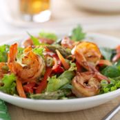 Stir-Fry Shrimp Salad