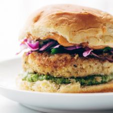Spicy Cauliflower Burgers
