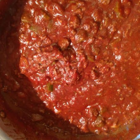 Italian Spaghetti with Meat Sauce