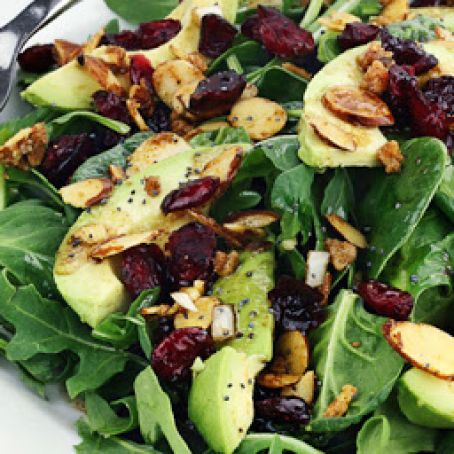 Spinach and Avocado Salad