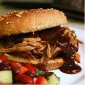 Slow Cooker Texas Pulled Pork