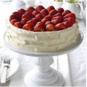Strawberry Walnut Torte Recipe