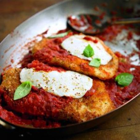 Chicken Parmesan (lower calorie)