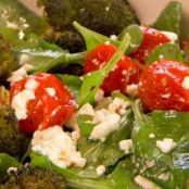 Roasted Broccoli and Feta Salad