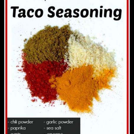 Homemade Taco Seasoning
