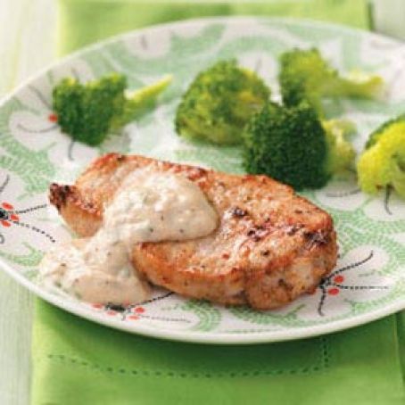 2011 Pork Chops with Parmesan Sauce