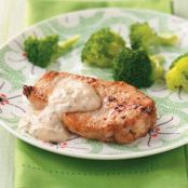 2011 Pork Chops with Parmesan Sauce
