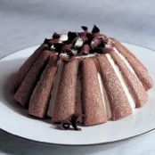 Eggnog Bavarian Cream Cake