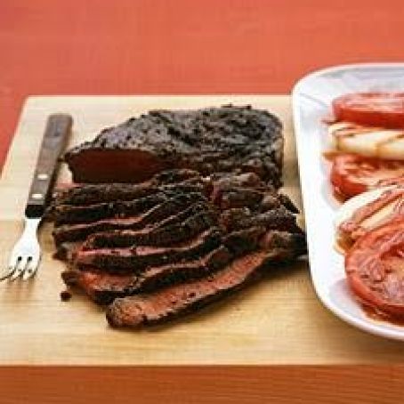 Grilled Pepper-Crusted Sirloin