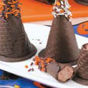 Mousse-Filled Witches’ Hats