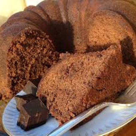 Deep Chocolate Pound Cake