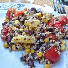 Black Bean & Pineapple Quinoa Salad