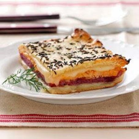 Reuben Crescent Bake