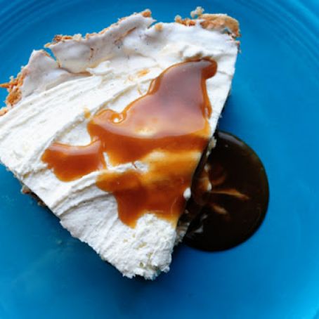 Ice Cream Pie with Easy Caramel Sauce (Pioneer Woman)