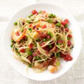 Shrimp and Fennel Spaghetti