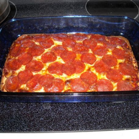 Low carb, high protein pizza