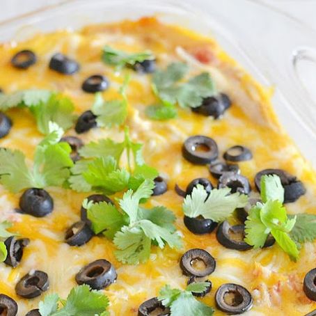 Cheesy Chicken Doritos Casserole