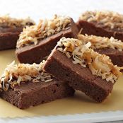 Chocolate Coconut Brownie Bars