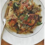 Braised Chicken with Capers and Parsley