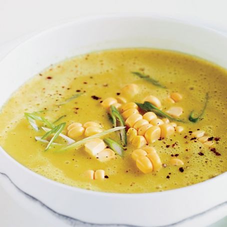 Corn Soup with Vadouvan