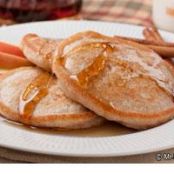 Cinnamon Applesauce Pancakes