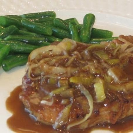 Beer-Braised Pork Chops