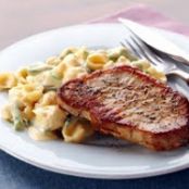 One-Pot Herb Crusted Pork Chop Dinner