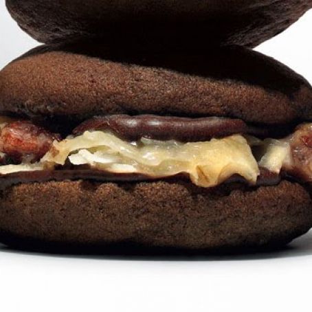 Whoopie Pies with German Chocolate Filling