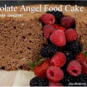 Deep Chocolate Angel Food Cake