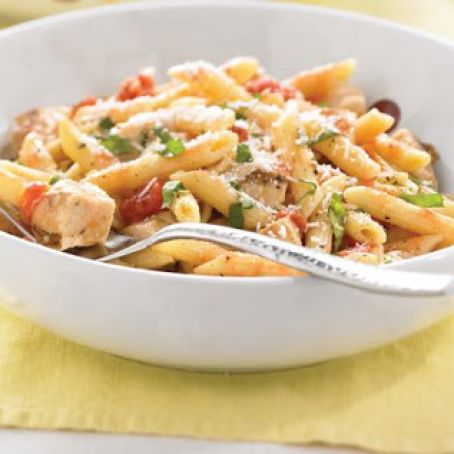 Grilled Chicken Penne al Fresco