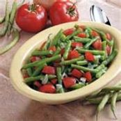 Green Beans & Tomatoes
