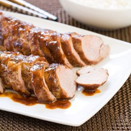 Chinese Glazed Pork Tenderloin