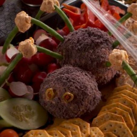 Cheesy Spider Dip
