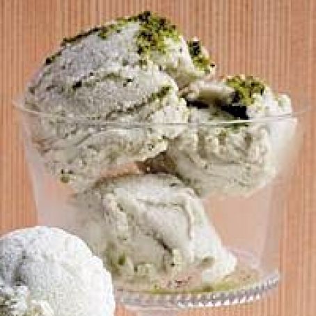 Pistachio ice cream