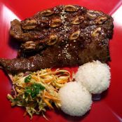Kal bi (Korean BBQ Short Ribs)