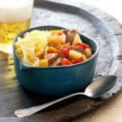 Rich Autumn Pork Stew with Beer