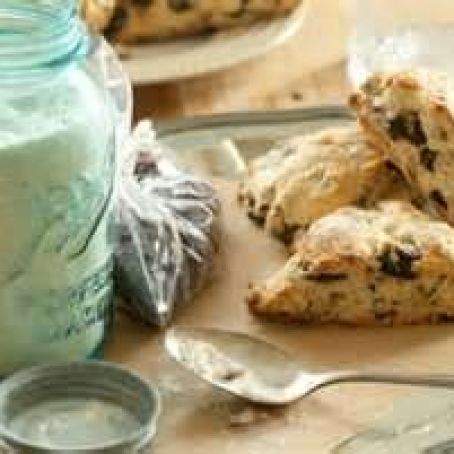 Dried Cherry Almond Scones
