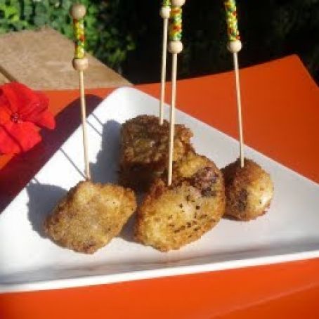 PULPO REBOZADO CON PAN PANKO