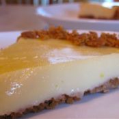 Lemon Pie with Pecan Crumb Crust