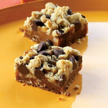 Caramel Walnut Bars