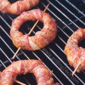 bacon wrapped onion rings!