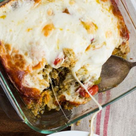 Easy Pesto Asparagus Quinoa