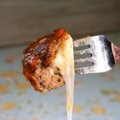 Meatballs stuffed with Mozzarella
